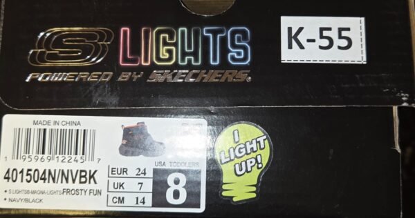 Skechers S Light Frosty Fun 24 Numara Kutulu - Görsel 3