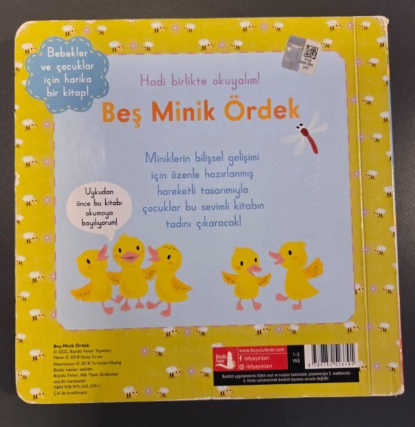 Hadi Birlikte Okuyalım! - Beş Minik Ördek (Hareketli Kitap) - Görsel 2
