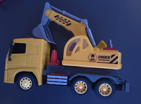 Sesli ve Işıklı City Ekskavatör - Görsel 4