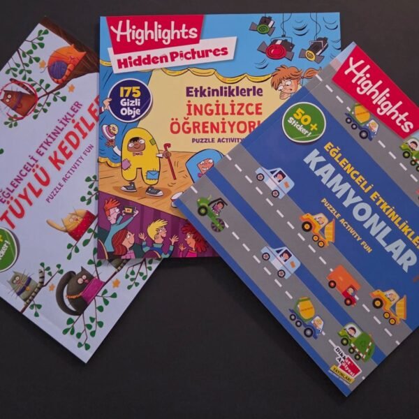 Eğlenceli Etkinlikler Serisi - Üçlü Set