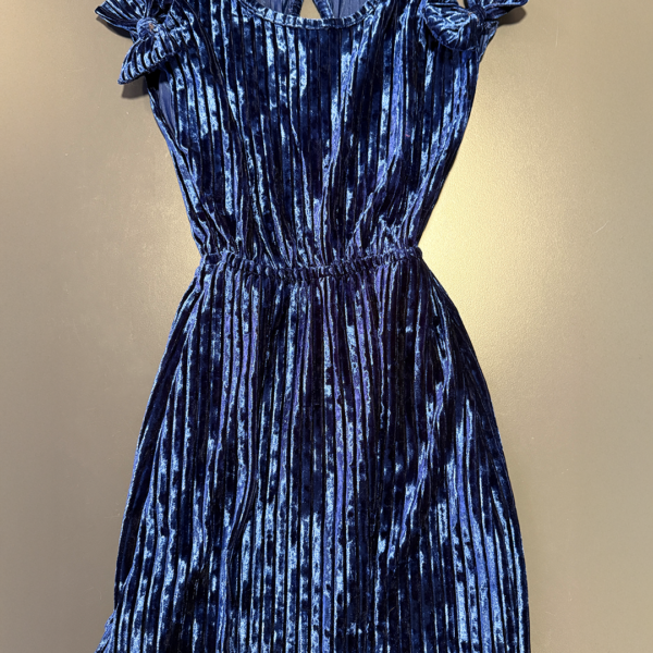 Koton Lacivert Çocuk Elbisesi